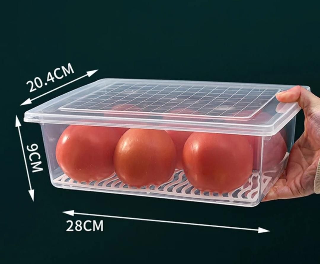 Fridge Storage Containers Box 28*20.4*9cm (Pack of 2)